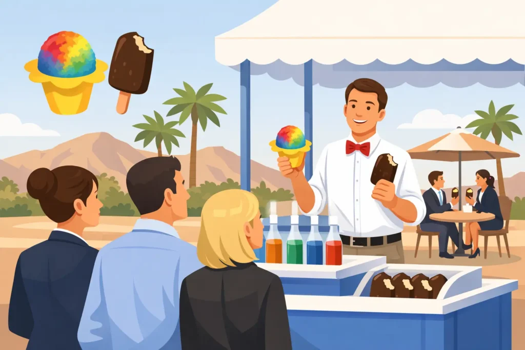 Sugar Free Shaved Ice Catering That Delights