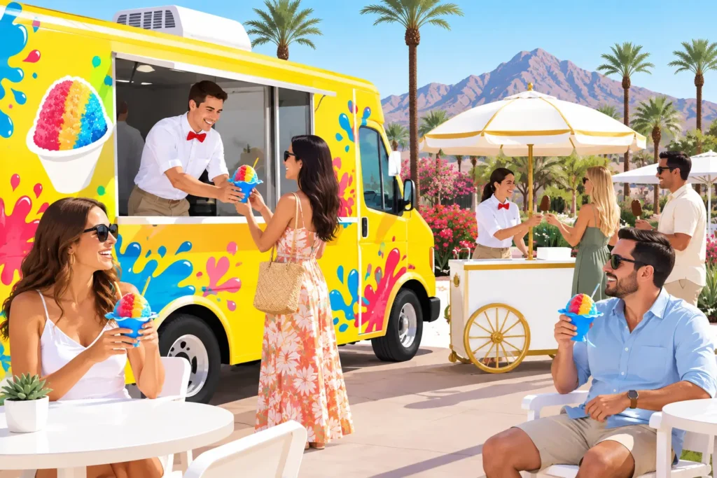 How to Plan Frozen Treats for a Desert Event