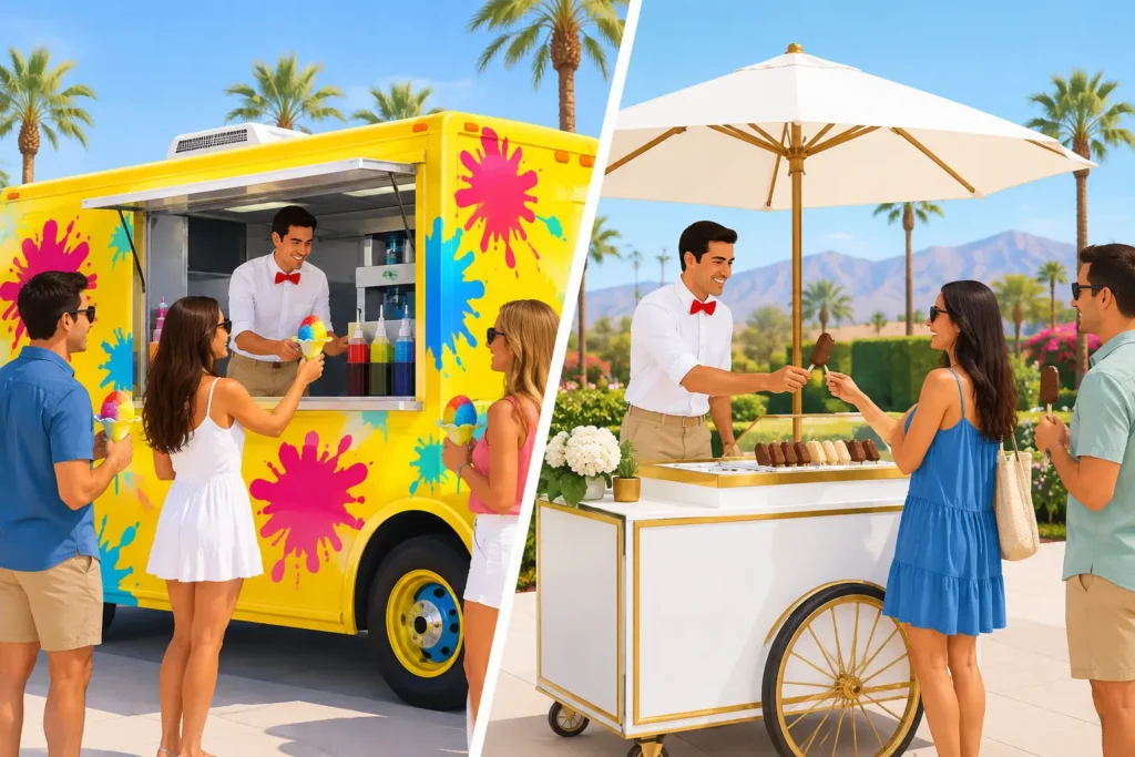 Staffed Carts Versus Self Serve: Which Fits?