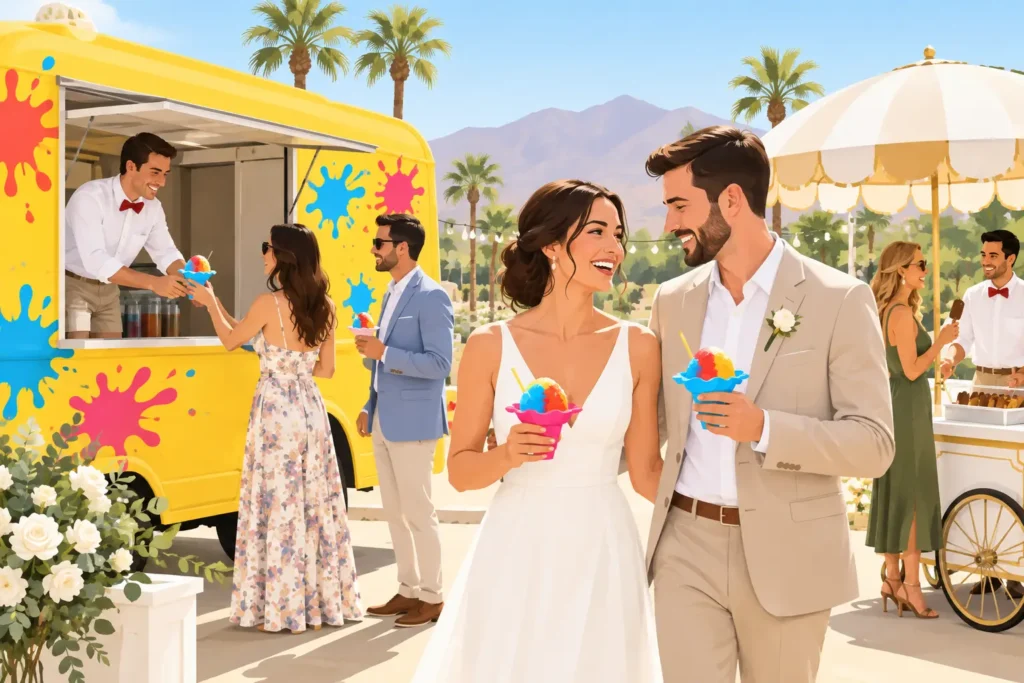 Wedding Frozen Treat Guide for Desert Receptions