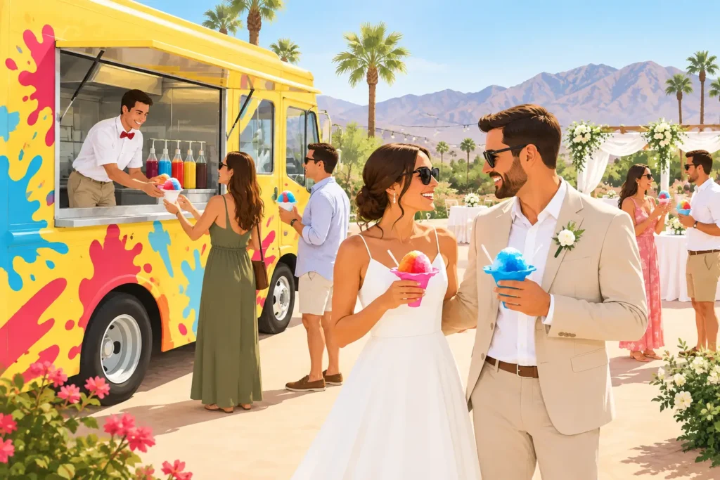 Wedding Catering That Keeps Desert Guests Cool