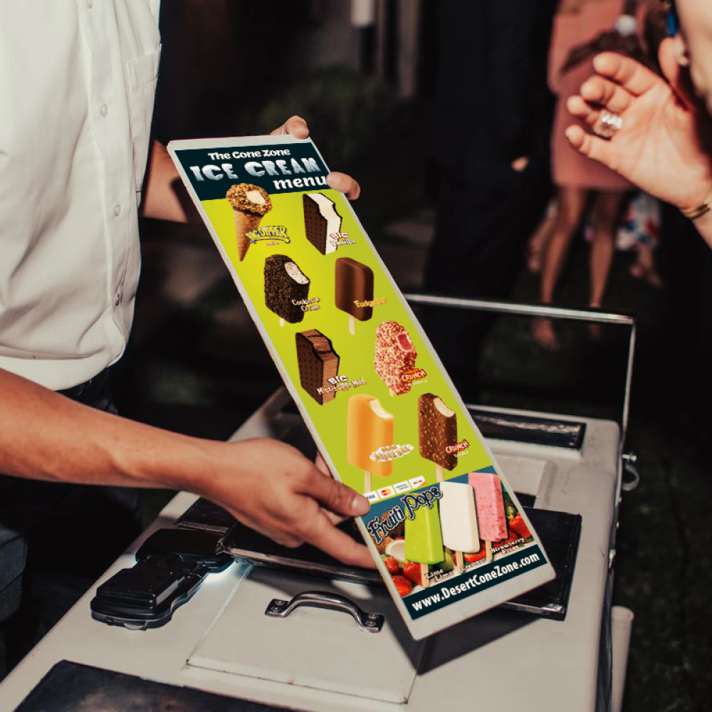 Ice Cream Menu Photoshop
